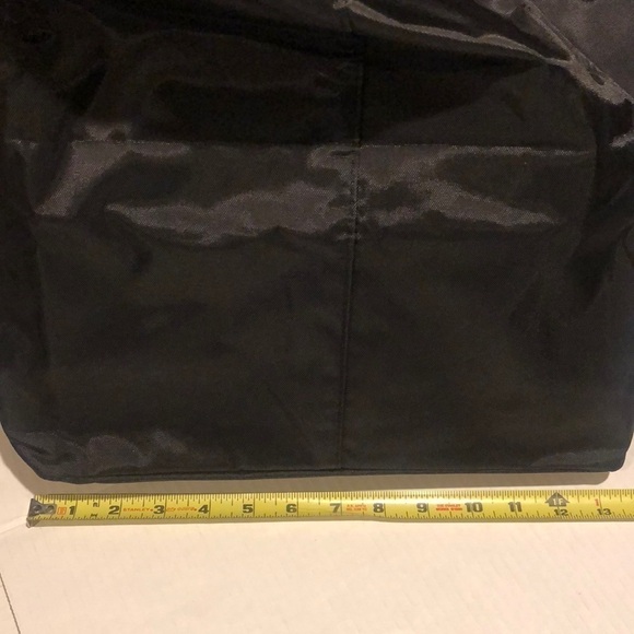 NIB heavy duty shopping cart liner in black nylon top flap Velcro closure - Picture 5 of 13